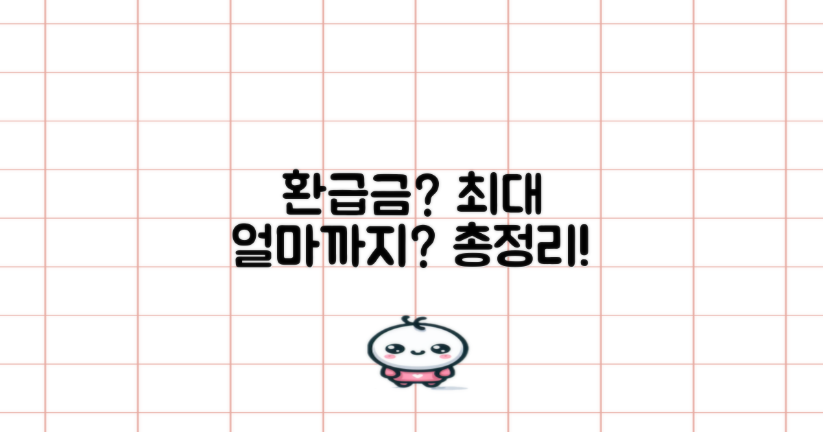 환급금, 어디서 얼마나 받을 수 있나?