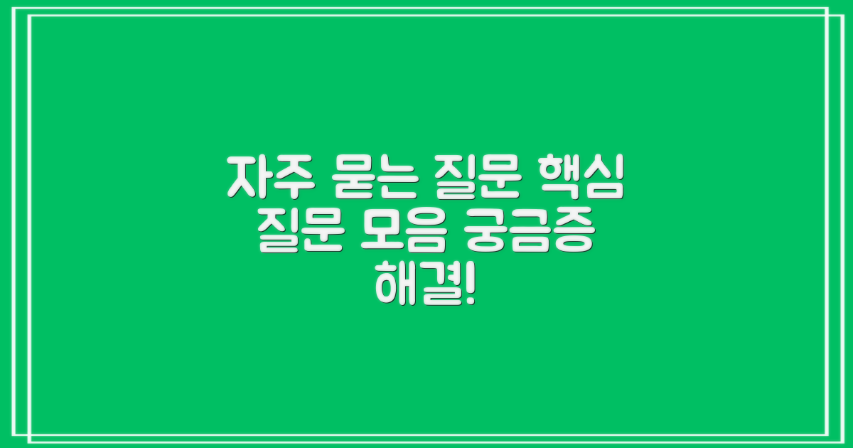 자주 묻는 질문