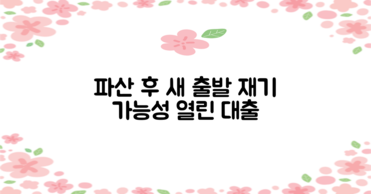 파산 후 새 출발, 당신의 재기 가능성을 열어줄 대출의 문