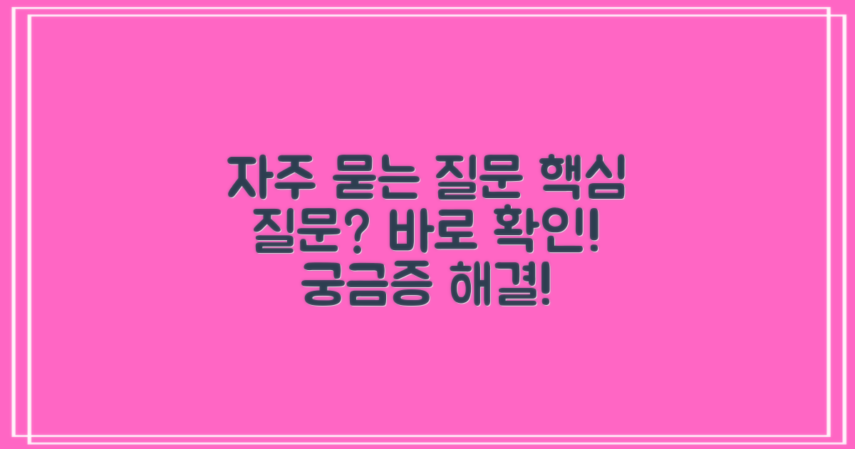 자주 묻는 질문