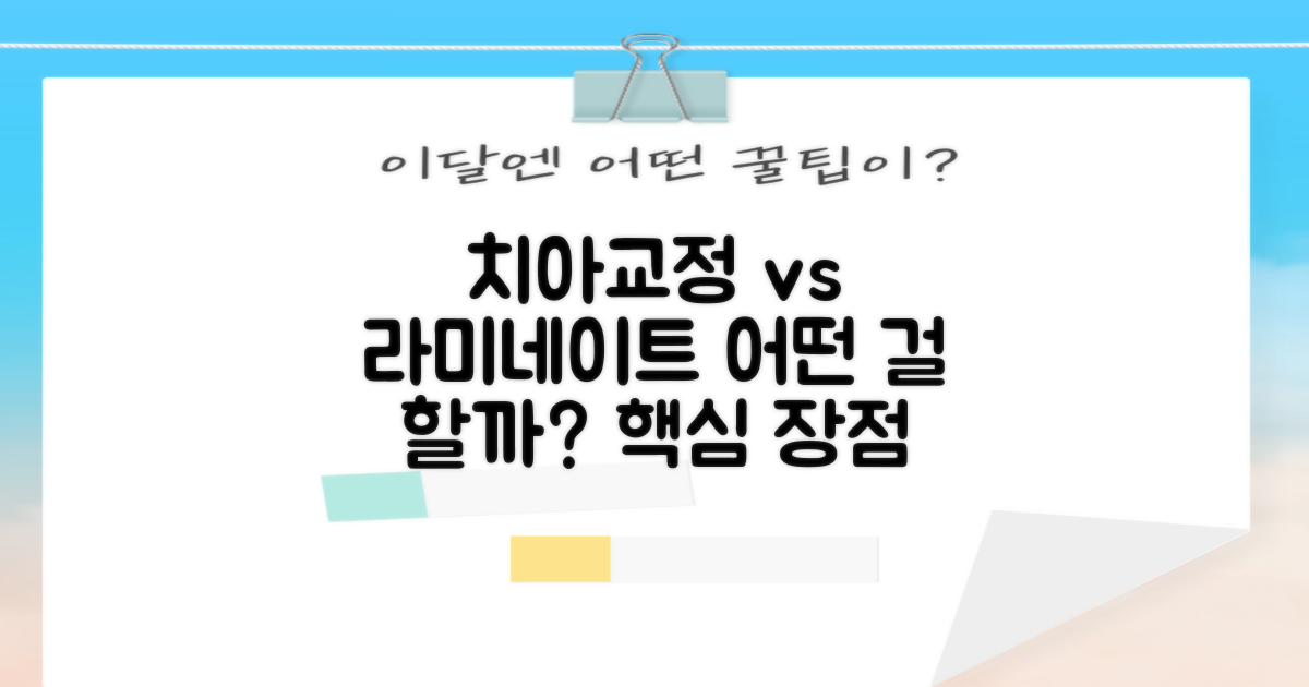 치아교정, 라미네이트, 어떤 장점이 있을까?