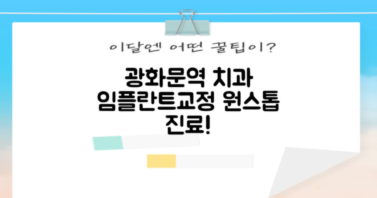 광화문역 치과, 이제 임플란트부터 교정, 어린이 진료까지 한 곳에서!