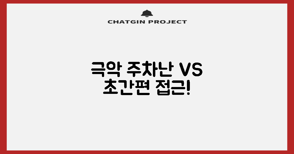 주차난 vs 편리한 접근