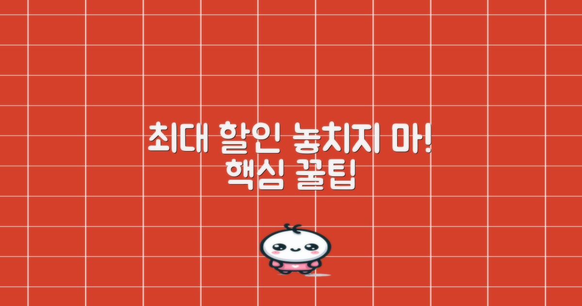 최대 할인, 놓치면 안 될 팁은?