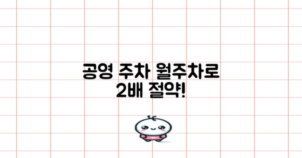 공영+월주차 2배 절약