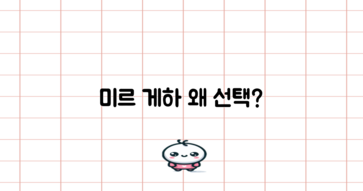 왜 미르 게하를 고를까?