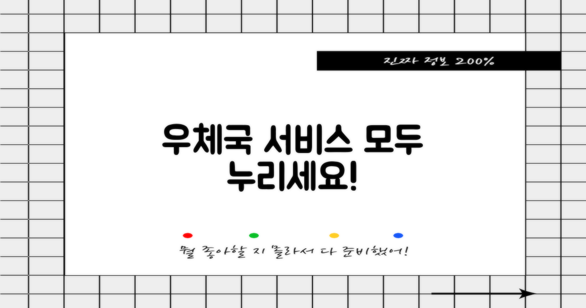 이제 우체국 서비스, 완벽하게 누리세요!