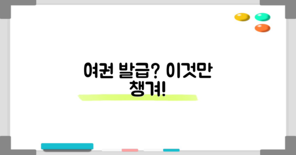 여권 발급, 뭘 챙길까?